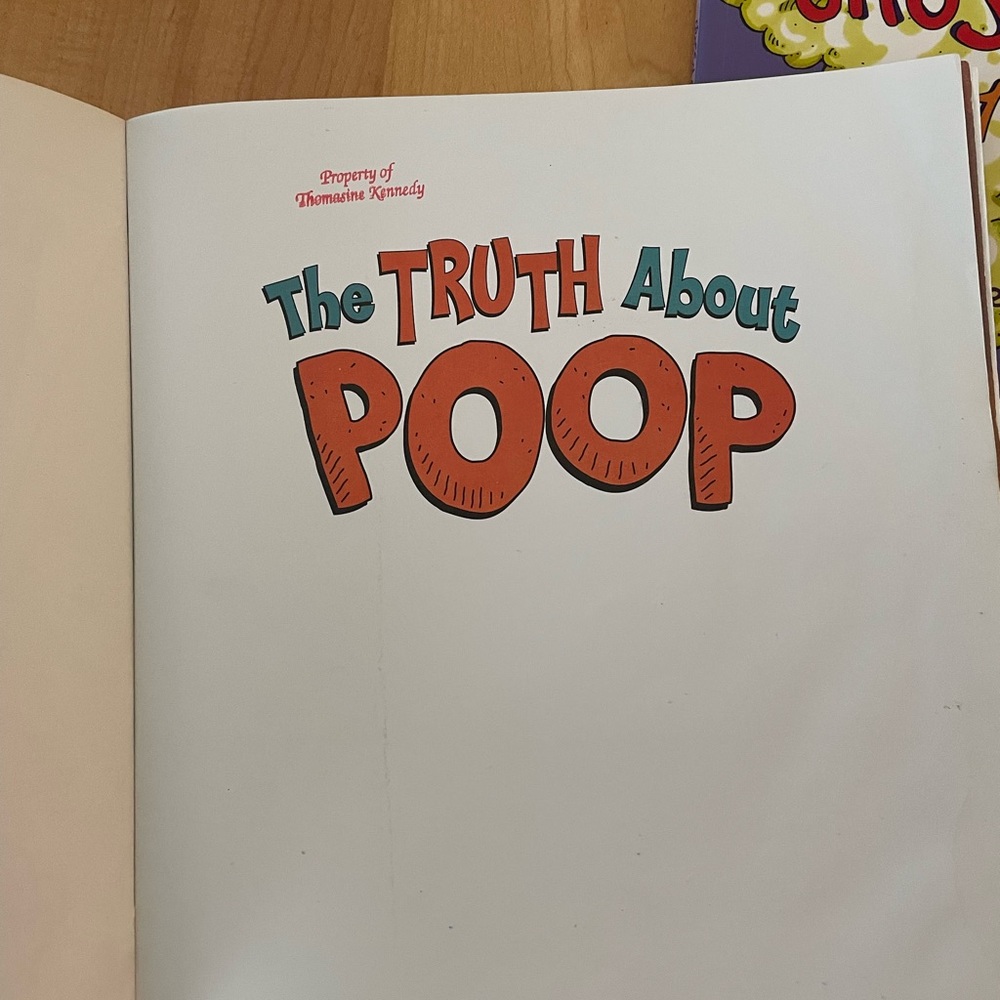 Gross Body Facts High Interest YA Reading Grossology The Truth About Poop Zombie - Picture 3 of 6